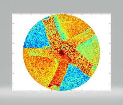 Runner up in artefacts and their manufacture category. Microstructure reconstructed from machining forces of a titanium multialloy part depicting the STAR group logo, by Oliver Blanch / Dr Daniel Suárez Fernández